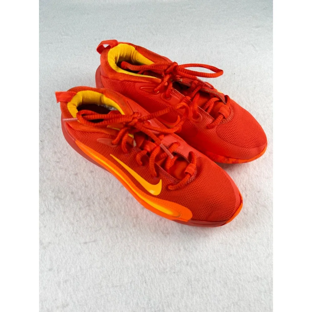 Nike IsoFly Big Kids Basketball Shoes Team Orange Gold FN4384-800 3.5Y